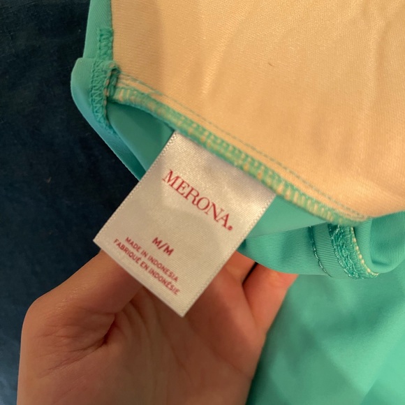 Teal Tankini Top - Picture 3 of 3